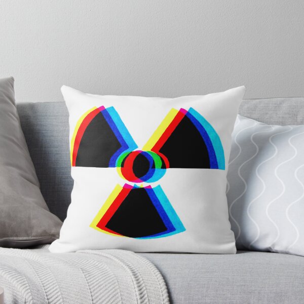 Item preview, Glitched radioactive symbol designed and sold by ak-bakes.