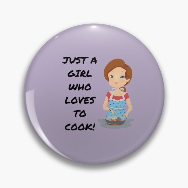 Item preview, Just a Girl Who Loves To Cook! designed and sold by Rell1970.