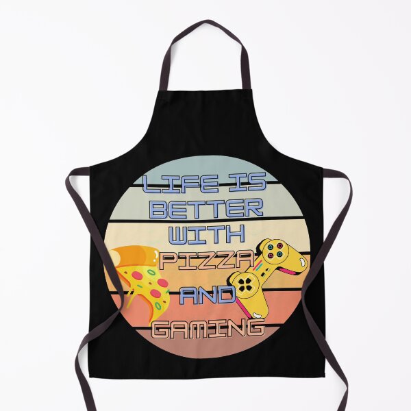 Item preview, Life Is Better With Pizza And Gaming designed and sold by StephenMollie.