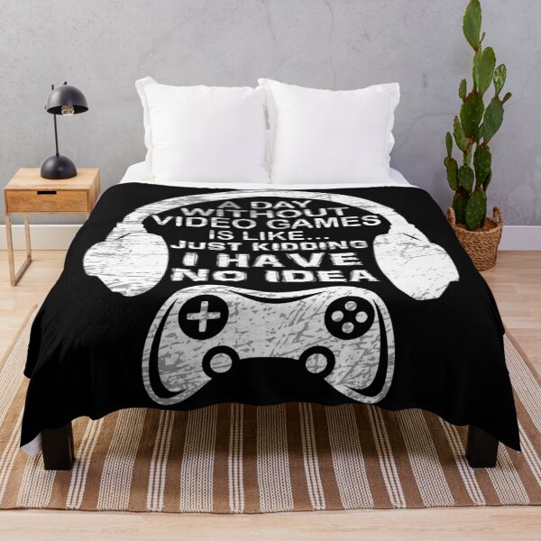 Item preview, A day without video games is like just kidding I have no idea designed and sold by Forever-Design.