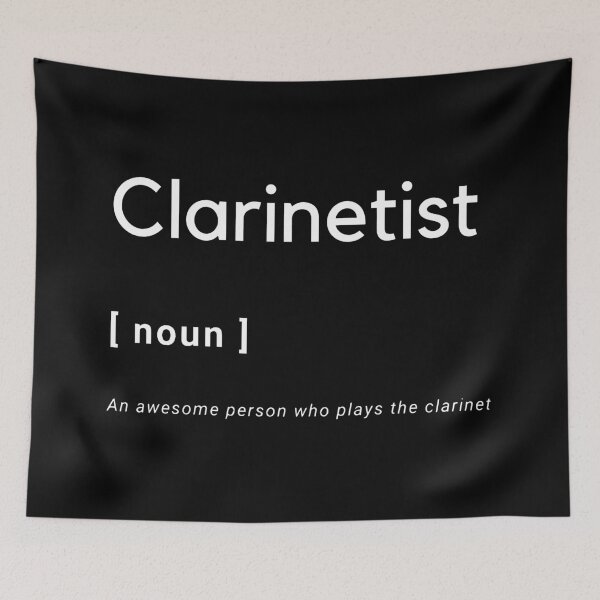 Item preview, Clarinetist- Definition designed and sold by LilyTreeArt.
