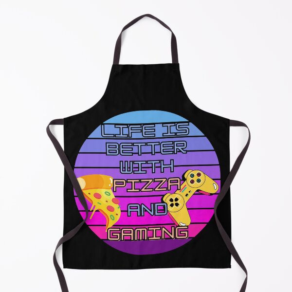 Item preview, Life Is Better With Pizza And Gaming designed and sold by StephenMollie.