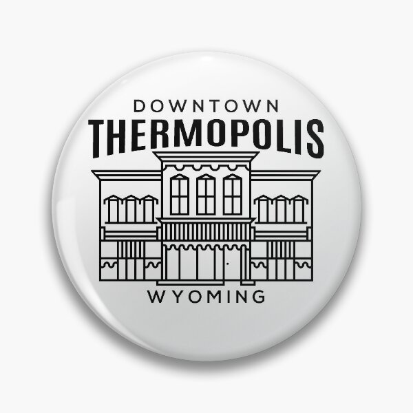 Item preview, Downtown Thermopolis WY designed and sold by HalpinDesign.