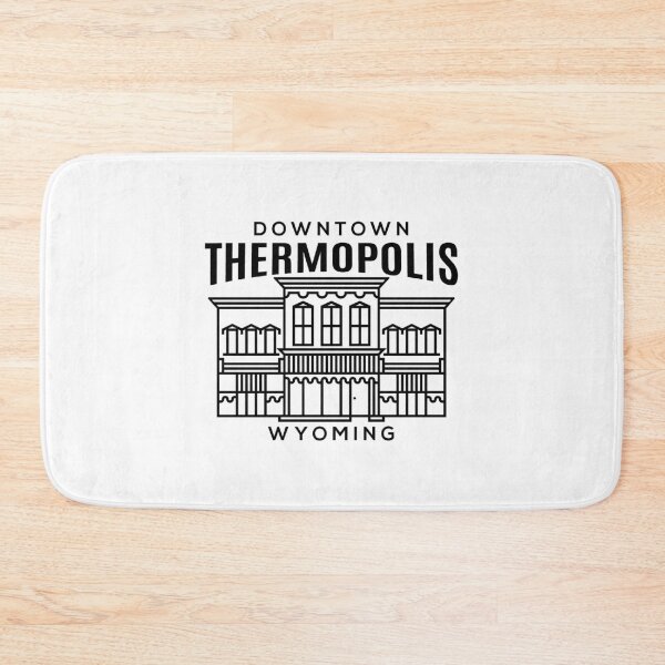 Item preview, Downtown Thermopolis WY designed and sold by HalpinDesign.