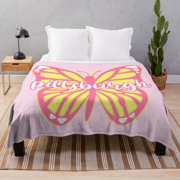 Item preview, pittsburgh peachy butterfly designed and sold by Julia Santos.