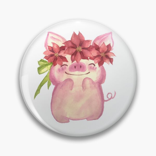 Item preview, Poinsettia Pigo designed and sold by chocochiyoko.