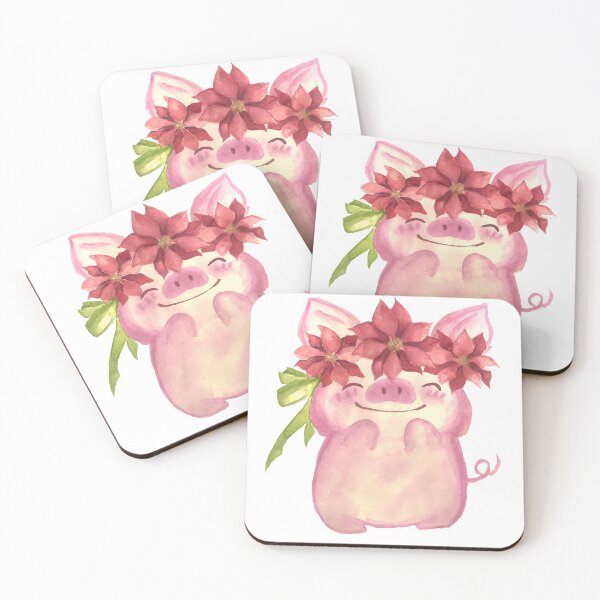 Item preview, Poinsettia Pigo designed and sold by chocochiyoko.