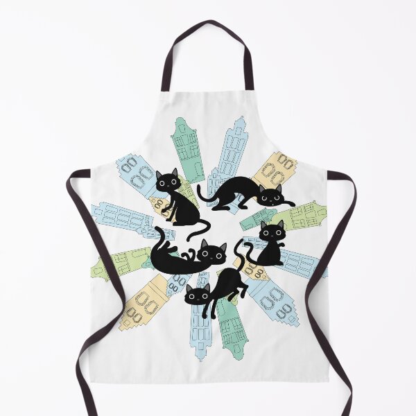 Item preview, Amsterdam skyline with cats designed and sold by Jaime Brash.