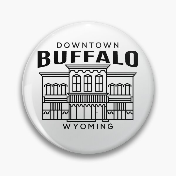Item preview, Downtown Buffalo WY designed and sold by HalpinDesign.