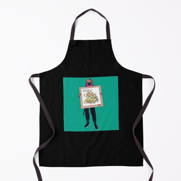 Item preview, stop killing our culture (teal background) designed and sold by jasleenM.