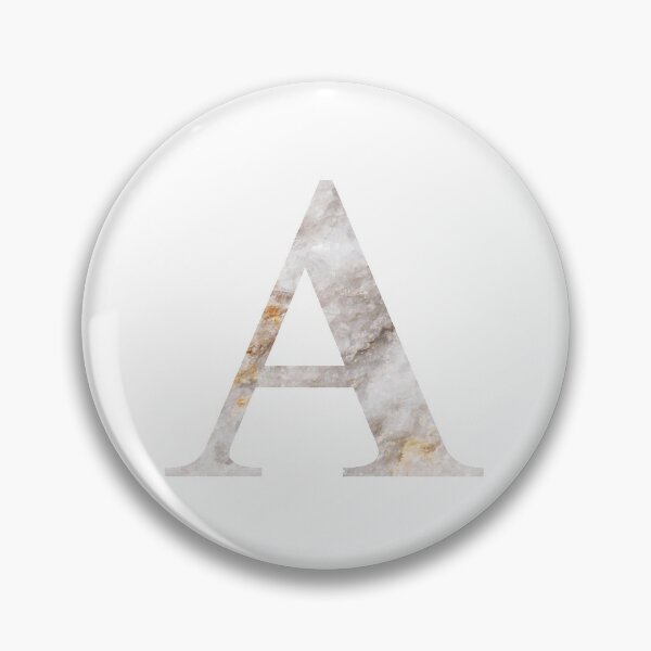 Item preview, Marble Alpha Letter designed and sold by TaylorG1025.