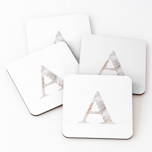 Item preview, Marble Alpha Letter designed and sold by TaylorG1025.