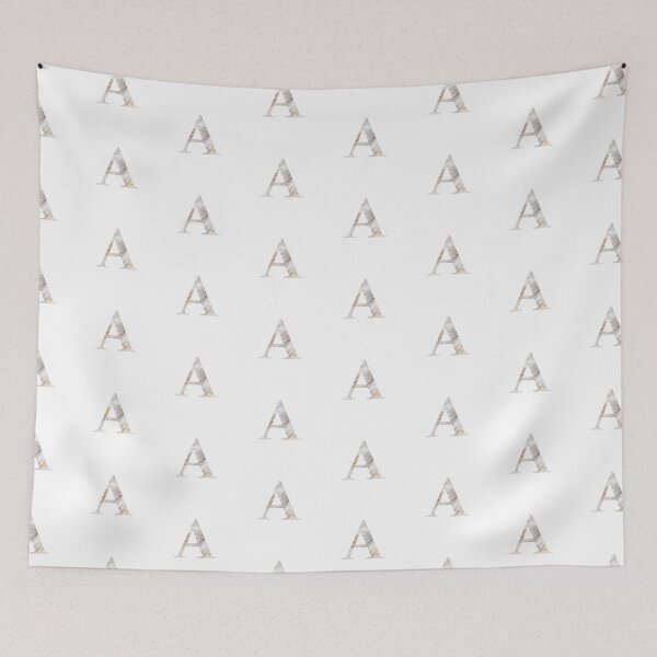 Item preview, Marble Alpha Letter designed and sold by TaylorG1025.
