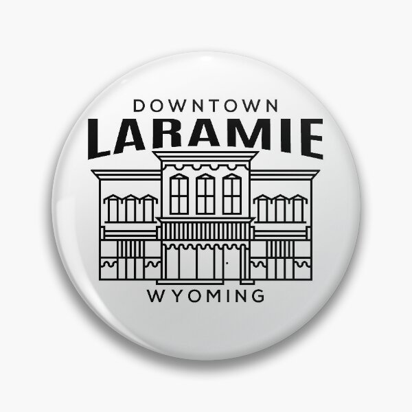 Item preview, Downtown Laramie WY designed and sold by HalpinDesign.