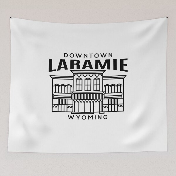 Item preview, Downtown Laramie WY designed and sold by HalpinDesign.