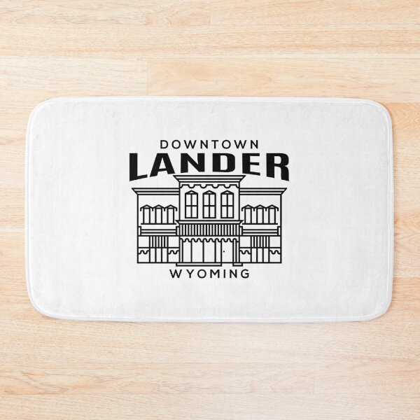 Item preview, Downtown Lander WY designed and sold by HalpinDesign.