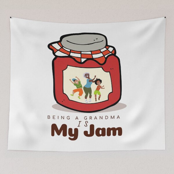 Item preview, Being A Grandma Is My Jam designed and sold by Desandu.