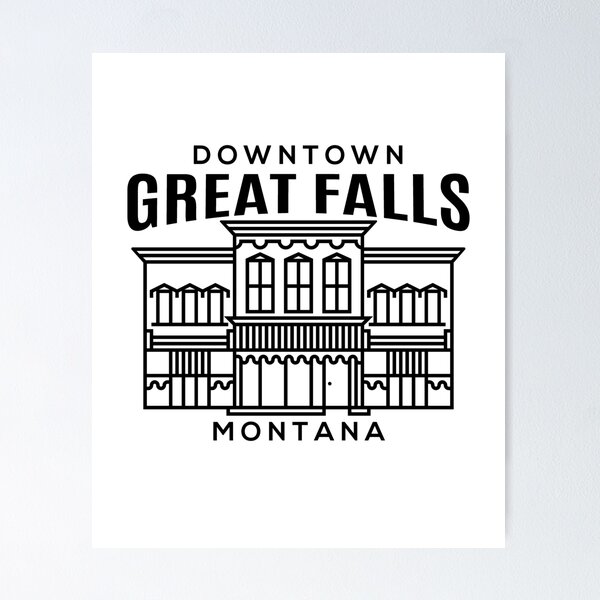 Item preview, Downtown Great Falls MT designed and sold by HalpinDesign.