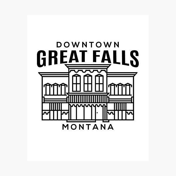 Item preview, Downtown Great Falls MT designed and sold by HalpinDesign.