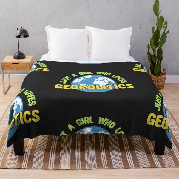 Item preview, Just a Girl Who Loves Geopolitics designed and sold by Chubuter.