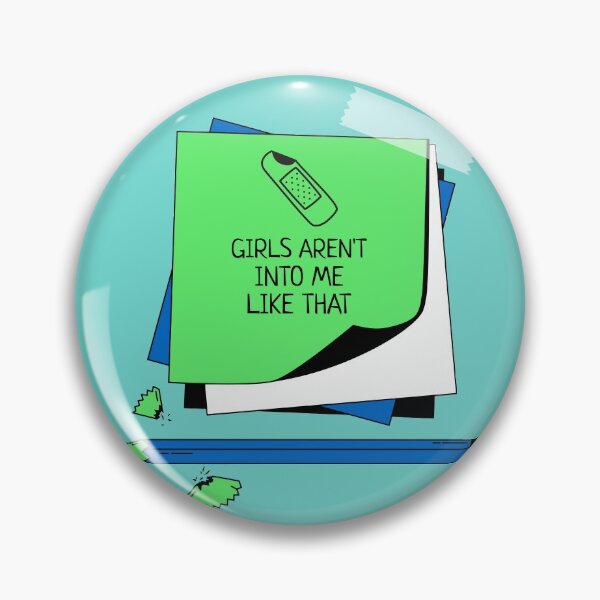 Item preview, Girls Aren't Into Me Like That - a Quote of a Boy with Insecurity designed and sold by SocialStreet.