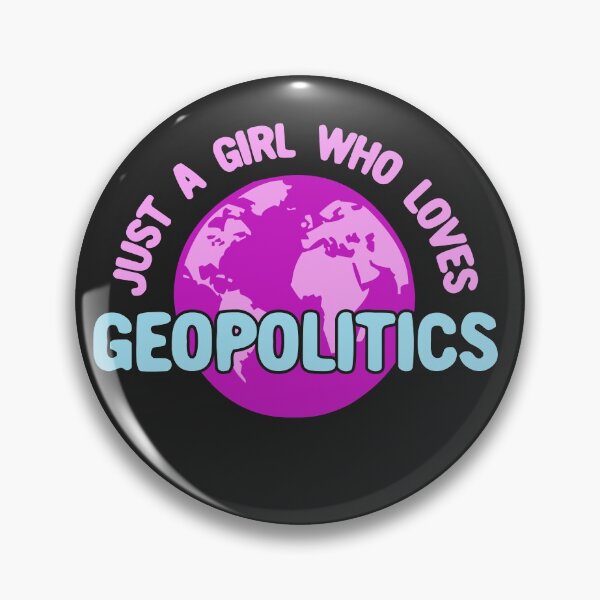 Item preview, Just a Girl Who Loves Geopolitics - Pink designed and sold by Chubuter.