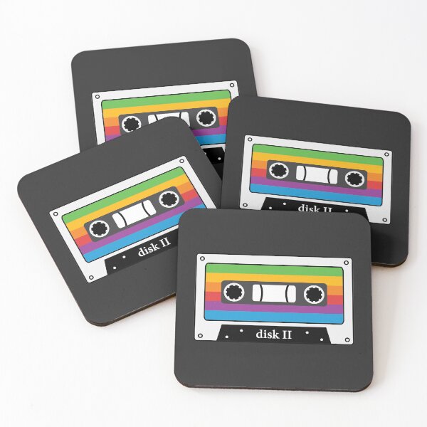 Item preview, Cinta de casete retro arcoíris designed and sold by hockeng.