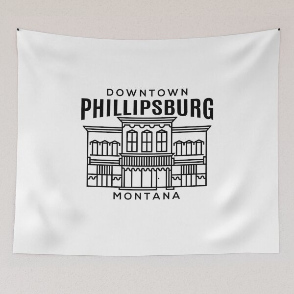Item preview, Downtown Phillipsburg MT designed and sold by HalpinDesign.