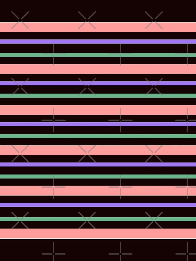 Thumbnail 4 of 4, iPhone Case, Stripes Pattern Design designed and sold by VisionaryStudio.