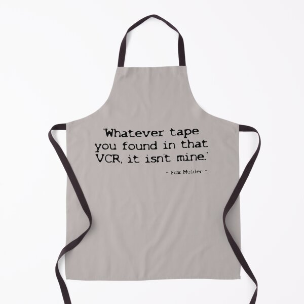 Item preview, X-Files - Special Agent Fox Mulder Quote #2 black designed and sold by cousinbessie.