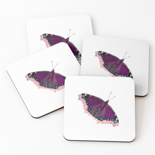 Item preview, Magenta Mourning Cloak Butterfly designed and sold by KsbAesthetics.