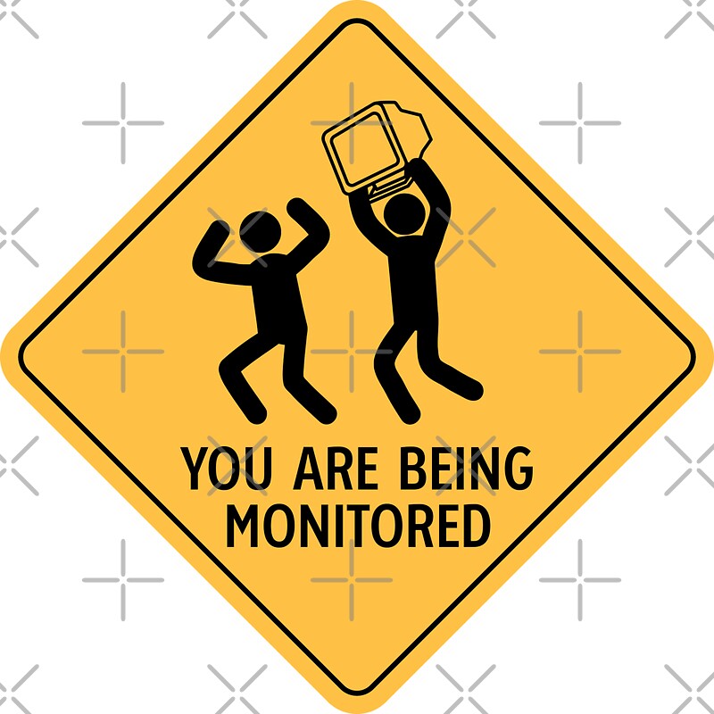 You are being watched перевод. You are Monitored. Надпись Monitored. Are being. You are more наклейка.