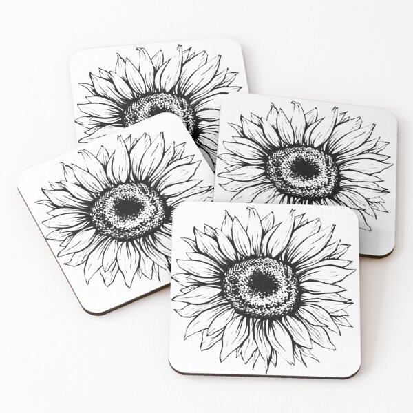 Sunflower Post Malone Coasters Redbubble