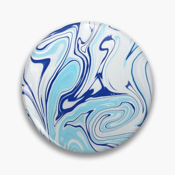 Item preview,  Classic Blue Marble Pattern- Liquid art designed and sold by shivani21061993.