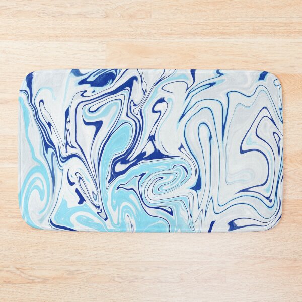 Item preview,  Classic Blue Marble Pattern- Liquid art designed and sold by shivani21061993.