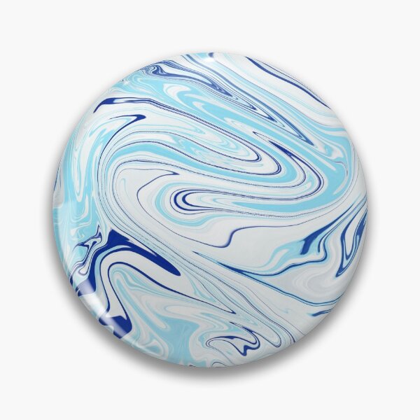 Item preview,  Classic Blue Marble Pattern- Liquid art designed and sold by shivani21061993.