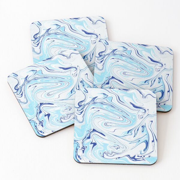 Item preview,  Classic Blue Marble Pattern- Liquid art designed and sold by shivani21061993.