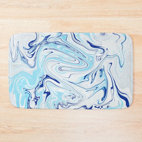 Item preview,  Classic Blue Marble Pattern- Liquid art designed and sold by shivani21061993.