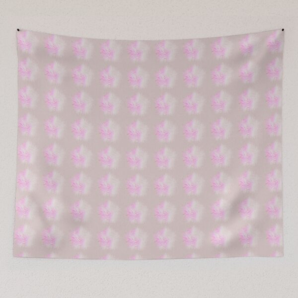 Item preview, pink star with fur spikes designed and sold by basitcv.