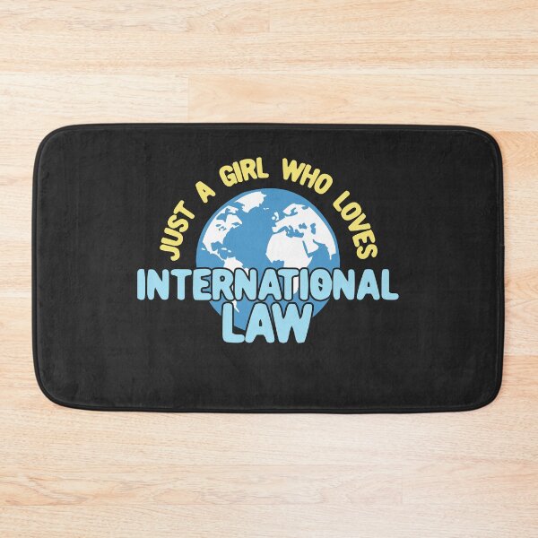 Item preview, Just a Girl Who Loves International Law designed and sold by Chubuter.