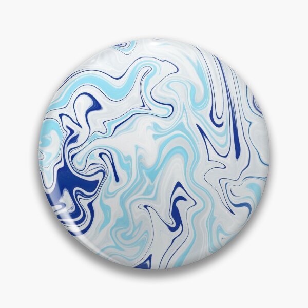 Item preview,   Classic Blue Marble Pattern- Liquid art designed and sold by shivani21061993.