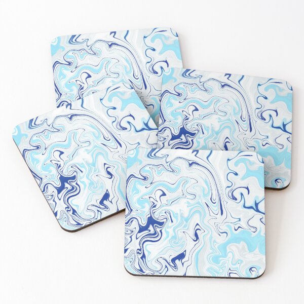 Item preview,   Classic Blue Marble Pattern- Liquid art designed and sold by shivani21061993.