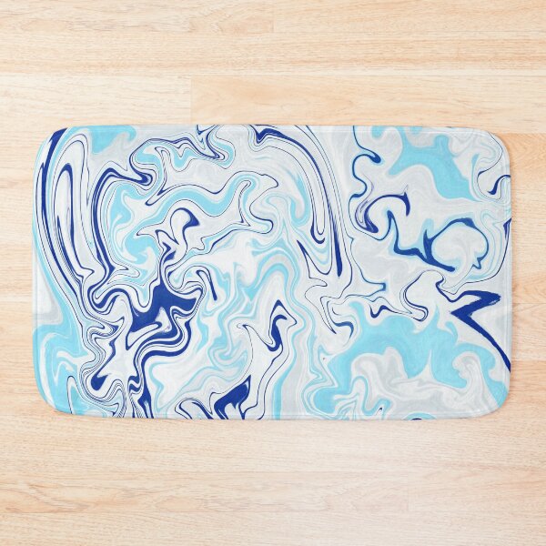 Item preview,   Classic Blue Marble Pattern- Liquid art designed and sold by shivani21061993.