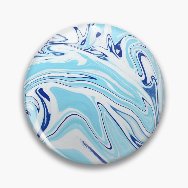 Item preview,  Classic Blue Marble Pattern- Liquid art designed and sold by shivani21061993.