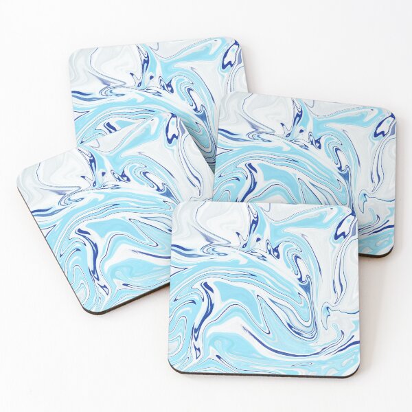 Item preview,  Classic Blue Marble Pattern- Liquid art designed and sold by shivani21061993.
