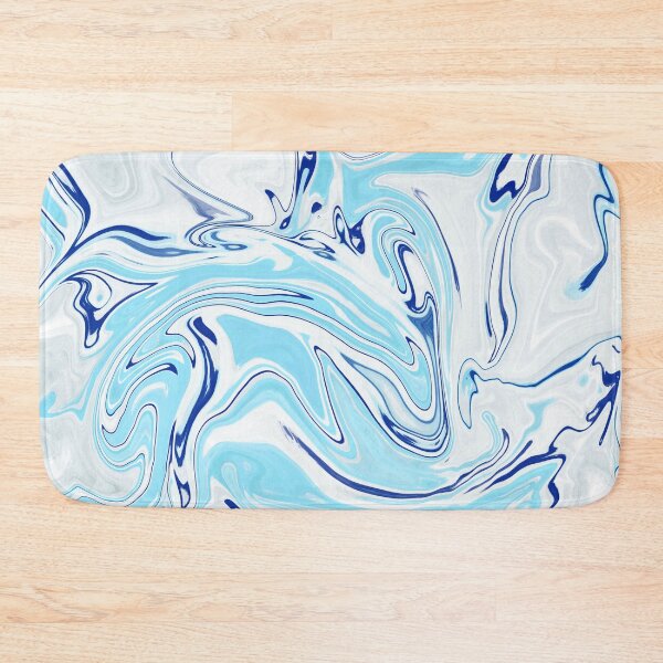 Item preview,  Classic Blue Marble Pattern- Liquid art designed and sold by shivani21061993.