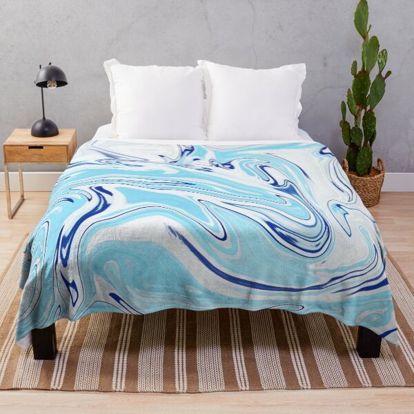 Item preview,  Classic Blue Marble Pattern- Liquid art designed and sold by shivani21061993.