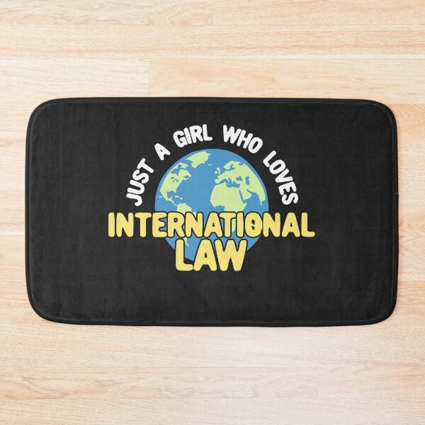 Item preview, Just a Girl Who Loves International Law - Green designed and sold by Chubuter.