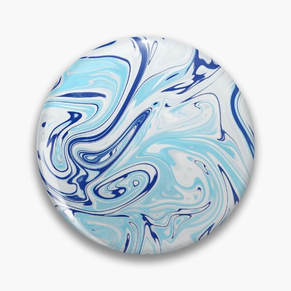 Item preview,  Classic Blue Marble Pattern- Liquid art designed and sold by shivani21061993.