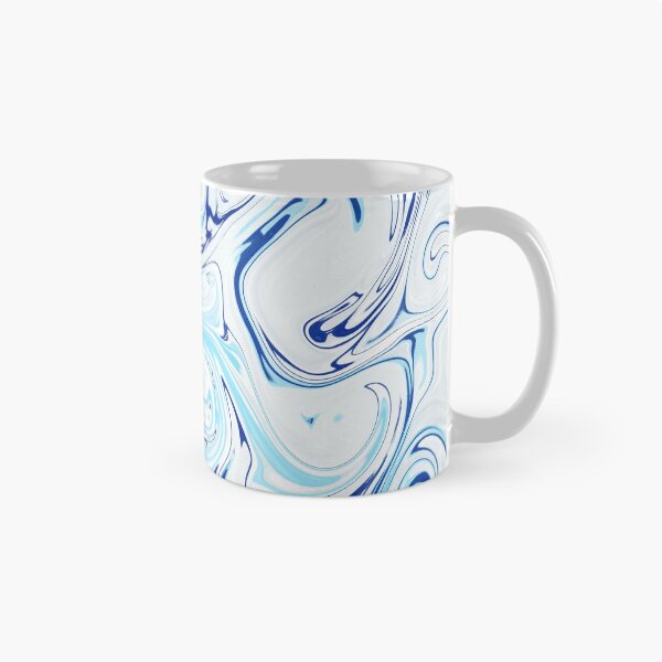 Item preview,  Classic Blue Marble Pattern- Liquid art designed and sold by shivani21061993.